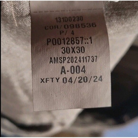 Abercrombie & Fitch | Men Lightweight Loose Jeans 30W 30L Brown Cotton Lyocell - Picture 7 of 7